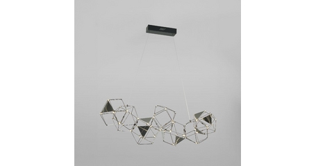 Подвесная люстра Eurosvet Uma 90368/7 черный жемчуг a065027