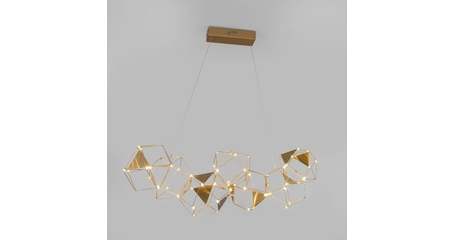 Подвесная люстра Eurosvet Uma 90368/7 медь a065028