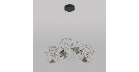 Подвесная люстра Eurosvet Uma 90369/12 черный жемчуг a065033