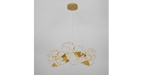 Подвесная люстра Eurosvet Uma 90369/12 медь a065034