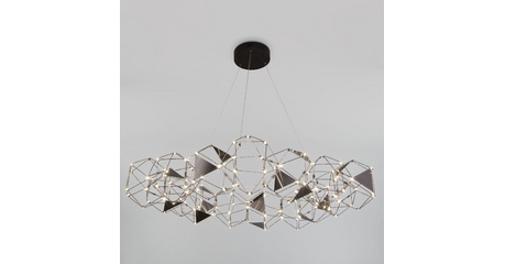 Подвесная люстра Eurosvet Uma 90369/15 черный жемчуг a065036