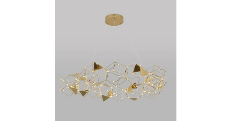 Подвесная люстра Eurosvet Uma 90369/15 медь a065035