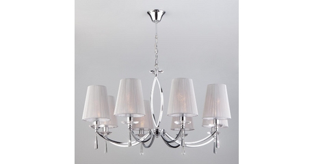 Подвесная люстра Eurosvet Valery 60079/8 хром