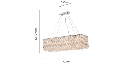 Подвесная люстра Favourite Robby 4723-10P