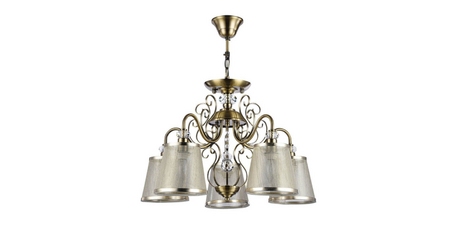 Подвесная люстра Freya Driana FR2405-PL-05-BZ