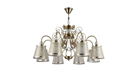 Подвесная люстра Freya Driana FR2405-PL-08-BZ