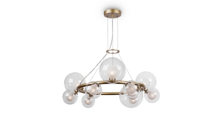 Подвесная люстра Freya Duo FR5139PL-10MG