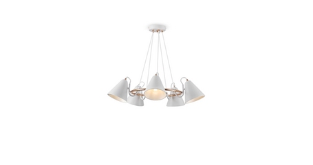 Подвесная люстра Freya Falke Market FR8001PL-05WG