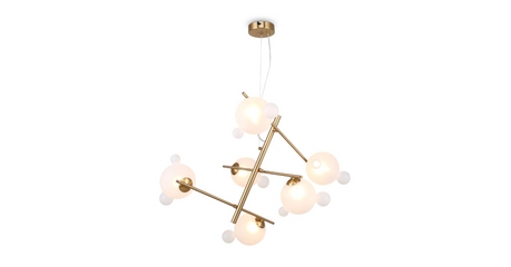 Подвесная люстра Freya Flaty  FR5374PL-06BS