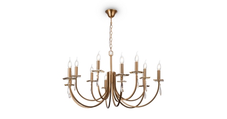 Подвесная люстра Freya Forte FR1006PL-12G