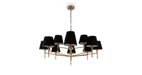 Подвесная люстра Freya Rosemary FR5190PL-12BS