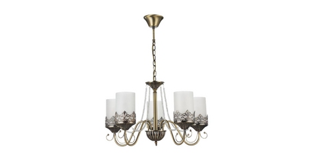 Подвесная люстра Freya Sherborne FR2563-PL-05-BZ