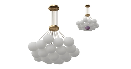 Подвесная люстра Kink Light Алди 08475-19,20