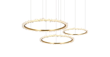 Подвесная люстра Kink Light ЛаураЛюкс 08454-40+60+80P,36