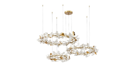 Подвесная люстра Kink Light Сири 07868-100+80+60P,36