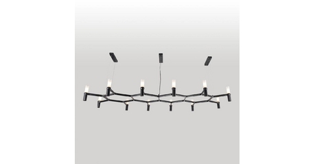 Подвесная люстра Lussole Bend LSP-8910