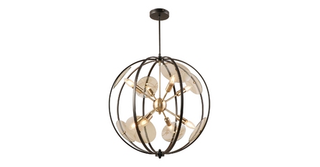 Подвесная люстра Lussole Brantley LSP-8929