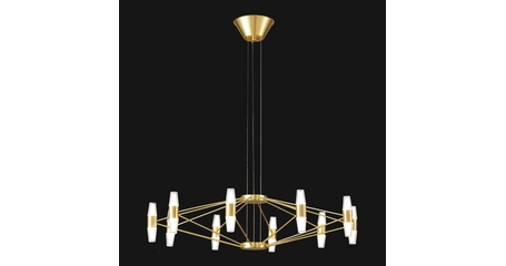 Подвесная люстра Lussole Hopkins LSP-7409