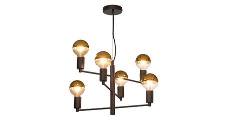 Подвесная люстра Lussole Huron LSP-8156-G