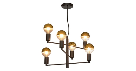 Подвесная люстра Lussole Huron LSP-8156-G