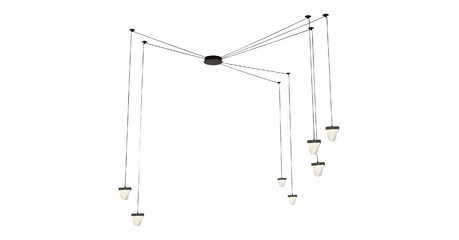 Подвесная люстра Lussole Littlerock LSP-7096