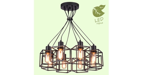 Подвесная люстра Lussole Loft Badger GRLSP-9541