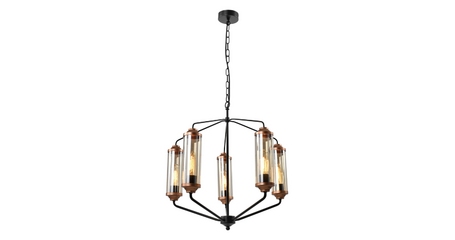 Подвесная люстра Lussole Loft Fishers LSP-8800