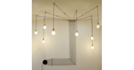 Подвесная люстра Lussole Loft GRLSP-9554