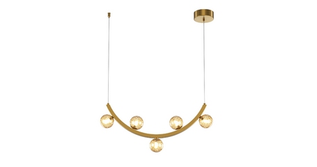 Подвесная люстра Maytoni Ambre MOD331PL-L12BS3K