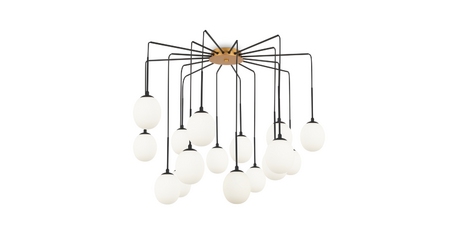 Подвесная люстра Maytoni Branch MOD176PL-16G