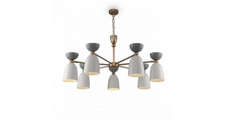 Подвесная люстра Maytoni Cloches MOD113PL-07W