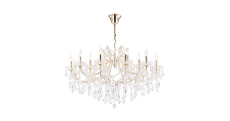 Подвесная люстра Maytoni Erna DIA880-PL-18-G