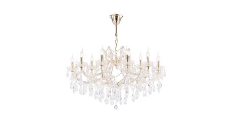 Подвесная люстра Maytoni Erna DIA880-PL-18-G