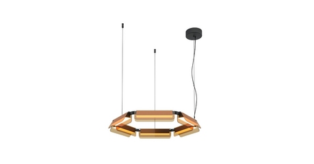 Подвесная люстра Maytoni Flat MOD296PL-L40BC3K