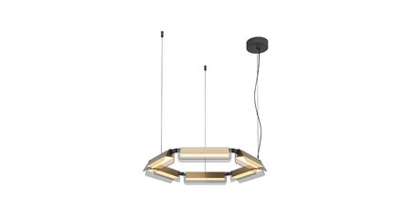 Подвесная люстра Maytoni Flat MOD296PL-L40BS3K