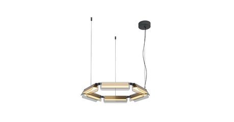 Подвесная люстра Maytoni Flat MOD296PL-L40BS3K