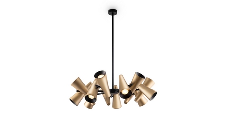 Подвесная люстра Maytoni Giro MOD095PL-14BS