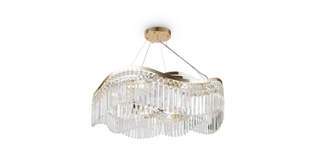 Подвесная люстра Maytoni Gracia DIA201PL-10G