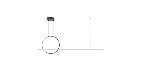 Подвесная люстра Maytoni Halo MOD247PL-L49BK