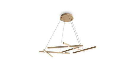 Подвесная люстра Maytoni Line MOD016PL-L80GK