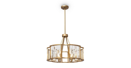 Подвесная люстра Maytoni Solar MOD087PL-06G