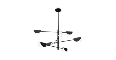 Подвесная люстра Maytoni Technical Mollis MOD126PL-08B