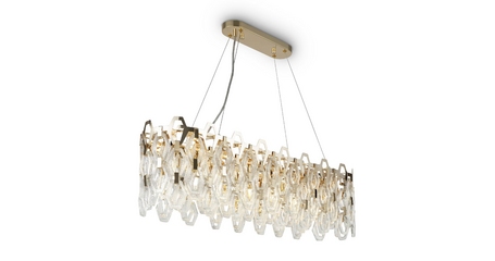 Подвесная люстра Maytoni Tissage MOD490PL-10G