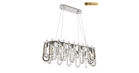 Подвесная люстра Modelux ML.6621.12 CR