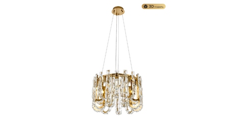 Подвесная люстра Modelux ML.6621.9 BS