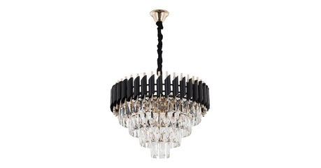 Подвесная люстра Modelux ML.7010.9 BK