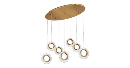 Подвесная люстра Modelux ML.89023.7 BS