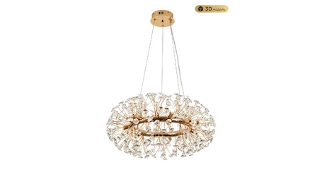 Подвесная люстра Modestyle MS.9029.12 GD