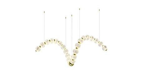 Подвесная люстра Odeon Light Crystal 5008/92L