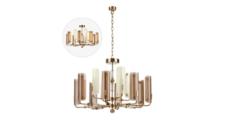 Подвесная люстра Odeon Light Modern Lion 5467/60L